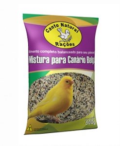 RACAO MISTURA P/ CANARIO BELGA CANTO NAT. 500G