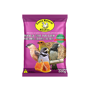MISTURA P/ PÁSSAROS DE PEQUENO PORTE 500g
