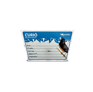 Placa De Identificação Curió