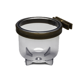 Porta Vitaminas Super Trincão Fumê Com Presilha Cobre