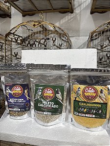 kit mistura show 200g +canjiquinha e mileto calcificado