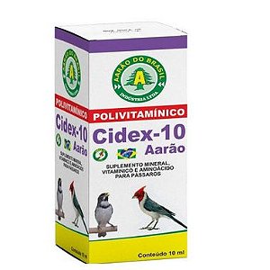 CIDEX-10 AARÃO 10ML