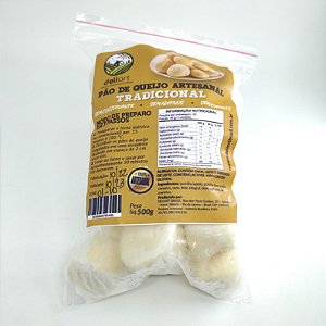 Pão de Queijo - Tradicional - 500g - Deliart