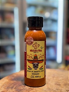 Molho de Pimenta Defumada Forte - 300ml - Mistura Fina