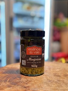 Pesto Manjericão c/ Castanhas - 160g - Essência do Vale