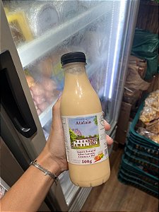 Iogurte Integral - Laranja, Cenoura e Mel - 500ml - Fazenda Atalaia