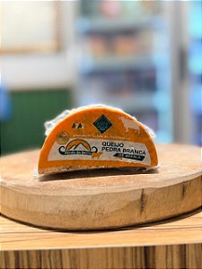 Queijo Pedra Branca - curado de Búfala - 350g - Pérola da Serra