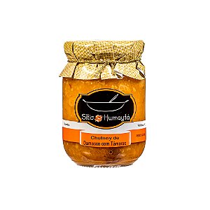 Chutney Damasco com Tâmaras - 260g -  Sítio Humaytá