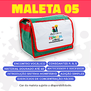 Maleta 05 - Kit com 30 Pastas (Sem estratégia)