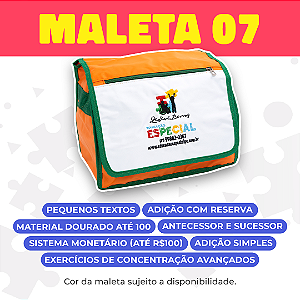 Maleta 07 - Kit com 30 Pastas (Sem estratégia)