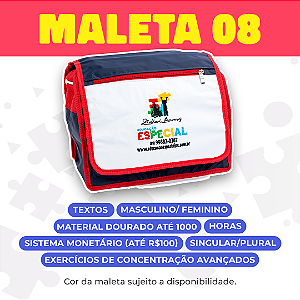 Maleta 08 - Kit com 30 Pastas (Sem estratégia)
