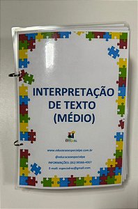 BLOCO PEDAGÓGICO - INTERPRETAÇÃO DE TEXTO (MÉDIO)