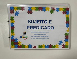 BLOCO PEDAGÓGICO - SUJEITO E PREDICADO