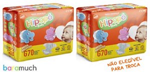 140 fraldas G Hipopó Baby