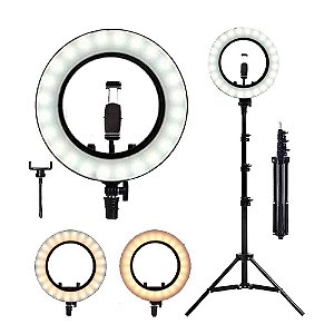 RING LIGHT 26CM + PEDESTAL.