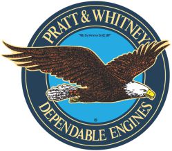 Adesivo Pratt & Whitney