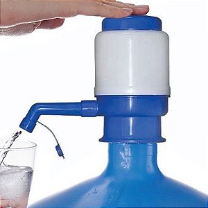 BOMBA GALÃO DE ÁGUA MANUAL 20L UTIL 123 BEBEDOURO