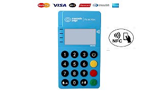 MÁQUINA DE CARTÃO DE CRÉDITO E DÉBITO MERCADO PAGO ME 305 BUETOOTH NFC
