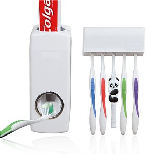 SUPORTE DISPENSER PASTA DE DENTE
