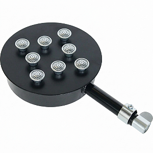 Queimador Curto com Cano Regulável para Fogão Alta Pressão 8 Caulins sem Registro