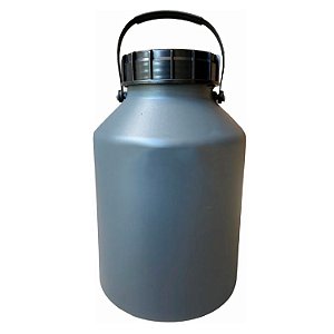 Bombona / Leiteira / Vasilhame / Garrafão / Latão / Galão De Leite 10 Litros Com Tampa Rosca E Alça