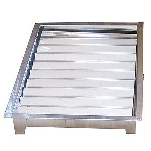 Escorredor de Copos em Inox 40x30