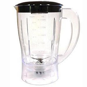 Copo de Liquidificador Mondial Premium L53 Vitamix Cristal com Faca