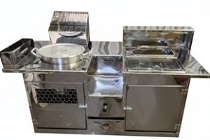 Kit Churros Portátil Para Porta-malas Towner e Fiorino com Masseira de Redução e 4 Doceiras