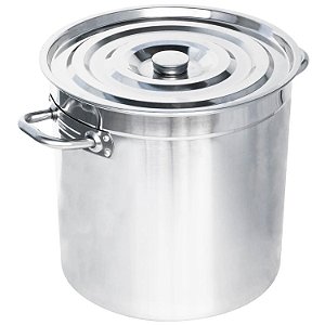 Caldeirão Hotel N°30 Aço Inoxidável 20 L Com Alças Reforçadas