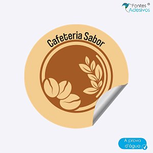 Adesivo Vinil Personalizado 50x50 mm