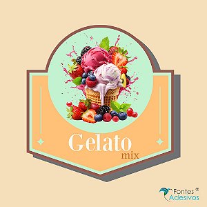 Rótulo BOPP Metalizado - 63 x 63 mm