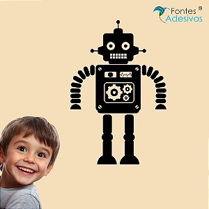 Adesivo Decorativo Robô