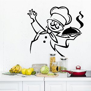 Adesivo Decorativo Chef