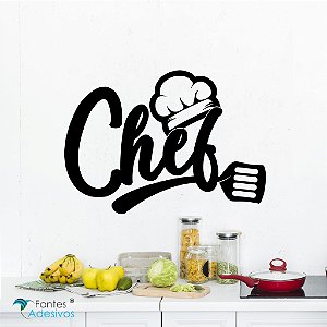 Adesivo Decorativo Chef