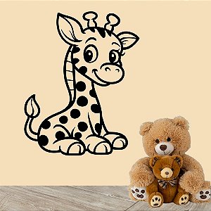 Adesivo Decorativo Girafa