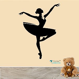Adesivo Decorativo Bailarina