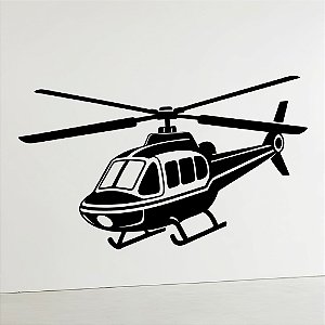 Adesivo Decorativo Helicóptero