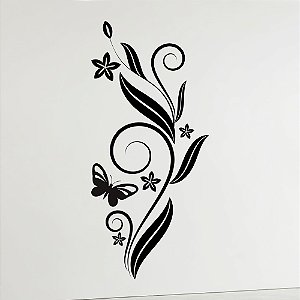 Adesivo Decorativo Floral
