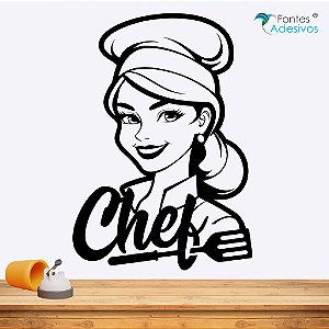 Adesivo Decorativo Chef