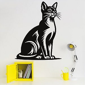 Adesivo Decorativo Gato