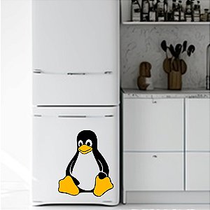 Adesivo de Geladeira Pinguim
