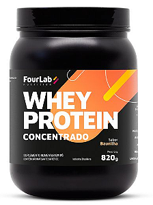 Whey Protein Concentrado 820g Sabor Baunilha