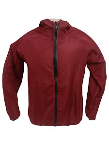 Corta Vento Lisa com Capuz BORDO