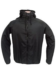 Corta Vento Lisa com Capuz PRETO