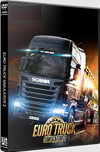Euro Truck Simulator 2 / Mapas Brasil / +85 Dlc´s / Skins Caminhões / Jogo PC e Notebook / DVD / Mídia Digital