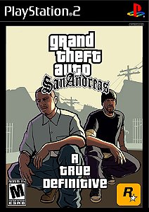 Grand Theft Auto San Andreas - Um Verdadeiro Definitivo - Playstation 2 - DVD