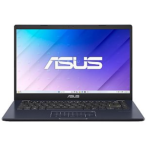 Notebook ASUS E410KA-PM464 Intel Pentium N6000 Tela Full HD 14" / 4GB de RAM / 64GB eMMC - Star Preto