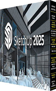 Instalação Software On-line / SketchUp Pro / 2025 / v25.0.634 (x64) / Pc e Notebook - Consulte Técnico On-line