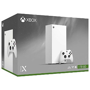 Console Xbox Series X 1TB SSD / All Digital / 120FPS / Bivolt - Branco
