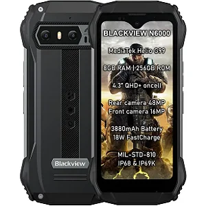 Smartphone Blackview N6000 LTE Dual Sim 4.3" 8GB / 256GB Black